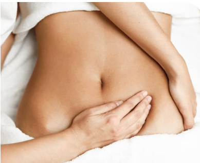 manipulation viscérale dune femme