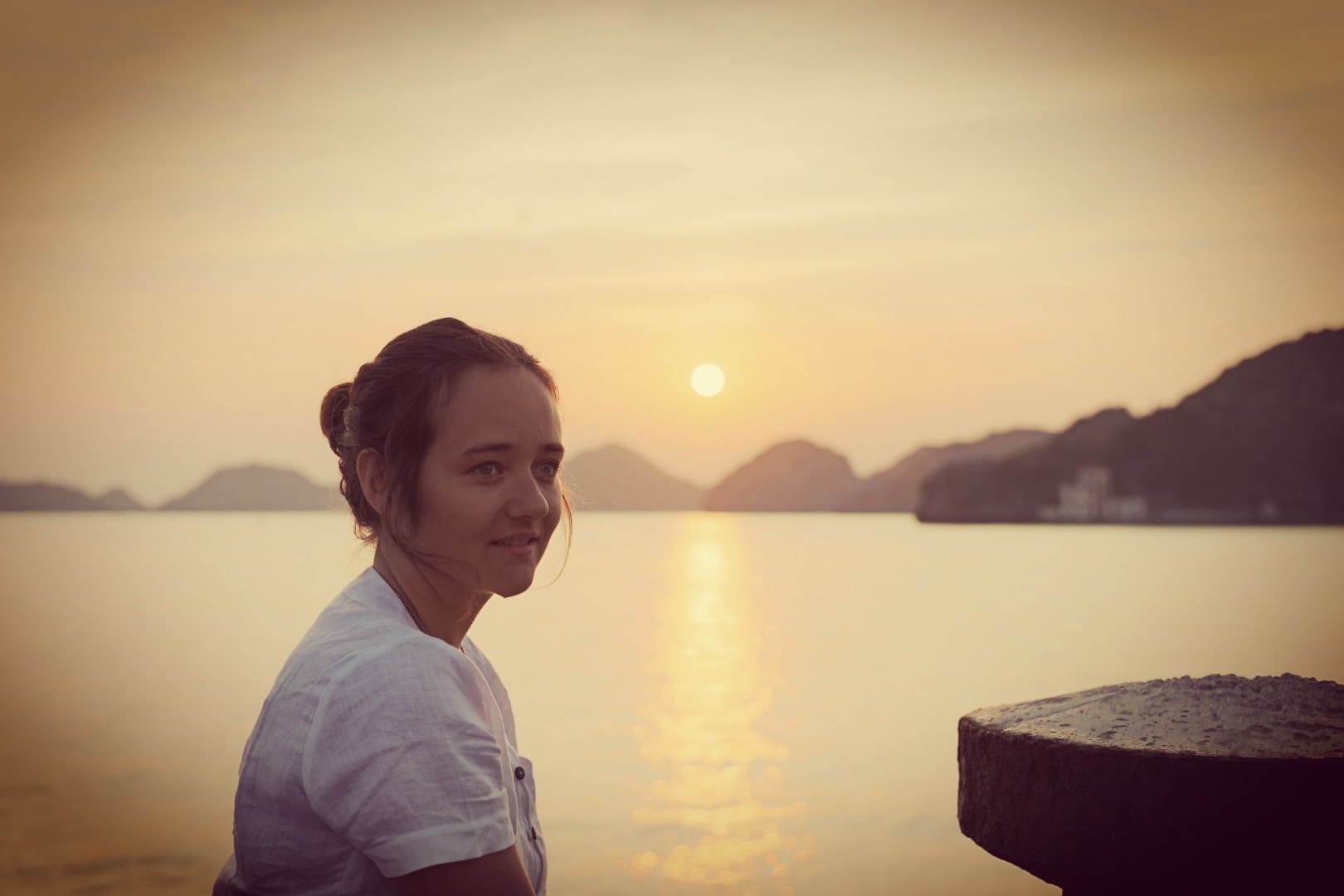 Cécile Martin en voyage